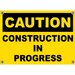 Construction In Progress Sign